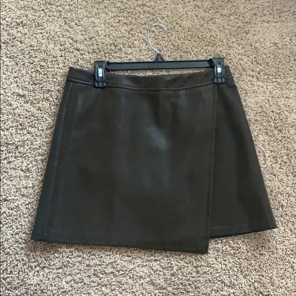 Green skirt